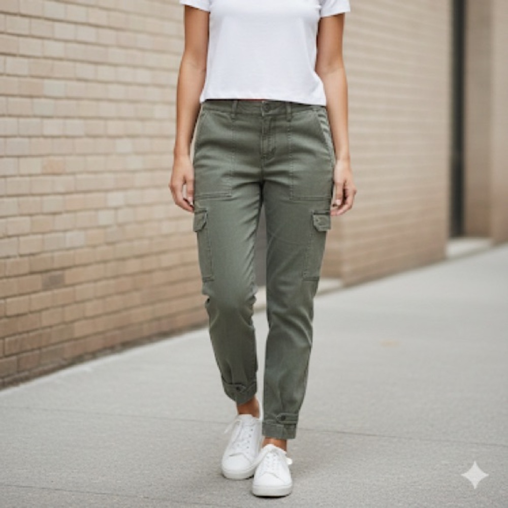 Express Sage Green Casual Pants